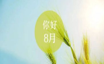 八月节活动方案8篇