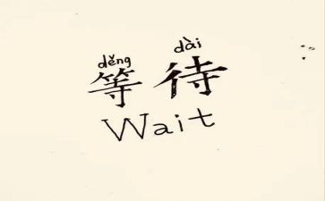 《等待》的读后感6篇