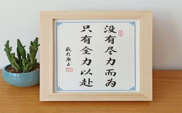 尽力而为就好作文6篇