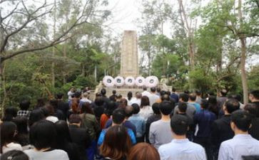 清明节烈士陵园祭扫活动演讲稿8篇