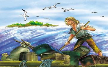鲁滨孙漂流漂流记读后感7篇
