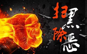 扫黑除恶心得体会7篇