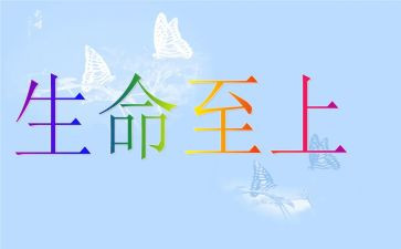 安全至上生命至上演讲稿5篇