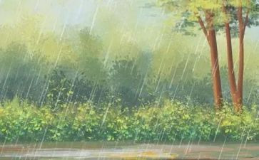初秋的雨作文8篇