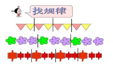 中班数学《找规律》教案6篇