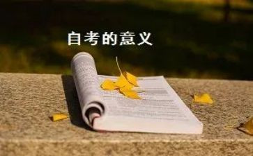 自考毕业生自我鉴定范文最新7篇